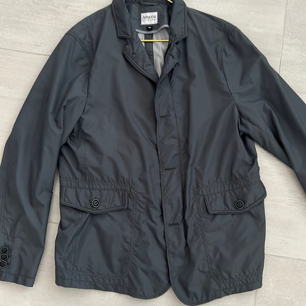 Armani light rain jacket